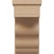 Ekena Millwork 9"W x 9"D x 18"H Wide Highland Rough Cedar Woodgrain TimberThane Corbel, Primed Tan CORUR09X09X18HLDRCPR - alternate 3